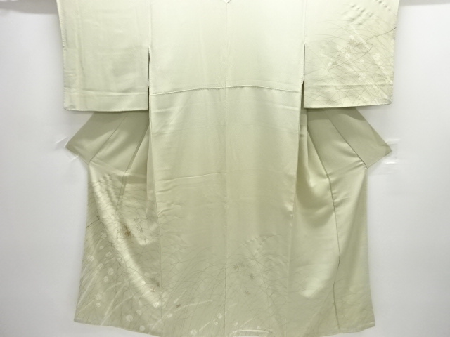 JAPANESE KIMONO / HOMONGI / EMBROIDERY / SHIBORI / MAPLE 